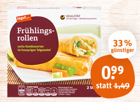 tegut... Frühlingsrollen 