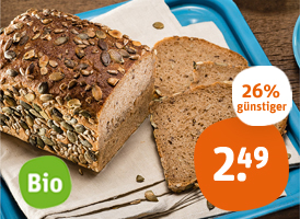 Herzberger Bio-Leinsprossenbrot