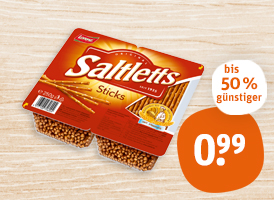 Lorenz Erdnuss-Locken, Saltletts Pausencracker oder Saltletts Sticks