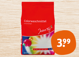 Jeden Tag Colorwaschmittel