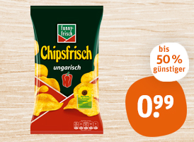 Chio Chips, funny-frisch Chipsfrisch oder Flippies