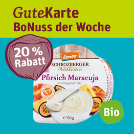 auf demeter Schrozberger Milchbauern Bio-Joghurt