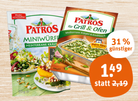 Patros Feta, für Grill & Ofen oder Miniwürfel