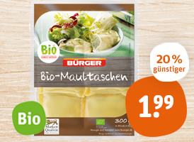 Bürger Bio-Maultaschen