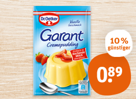 Dr. Oetker Garant Puddingpulver