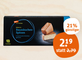 tegut... vom Feinsten Baumkuchen