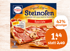 Original Wagner Steinofen-Pizza, Flammkuchen oder Pizzies