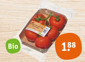 demeter tegut… Bio-Strauchtomaten