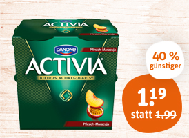 Danone Activia Fruchtjoghurt