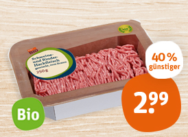 tegut... Bio-Hackfleisch gemischt