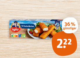 iglo Fisch-, Brezel-, Lachsoder Backfisch-Stäbchen