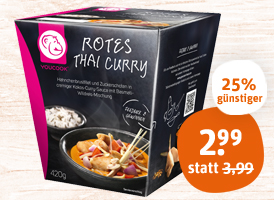 Youcook Indisches Chicken Tikka, Grünes oder Rotes Thai Curry