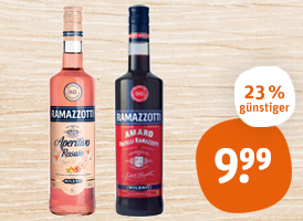 Ramazzotti Amaro oder Rosato