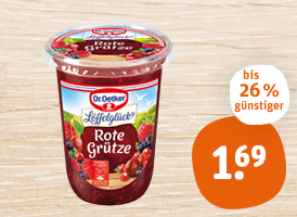 Dr. Oetker Grütze, Grießpudding oder High Protein Pudding