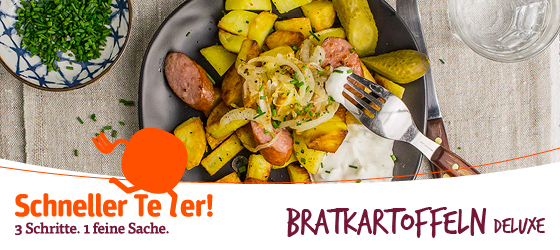 Schneller Teller: Bratkartoffeln Deluxe