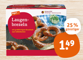 tegut... Laugenbrezeln