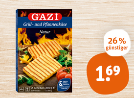 Gazi Grill- und Pfannenkäse 