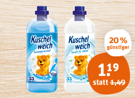 Kuschelweich Weichspüler