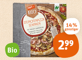 Naturland tegut... Bio-Steinofenpizza