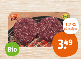 Biokreis tegut... Bio-Rindsburger