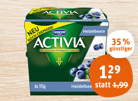 Danone Activia Fruchtjoghurt