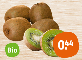 Bio-Kiwi, grün