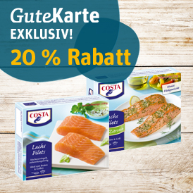 GuteKarte EXKLUSIV! Costa Lachs-Filets