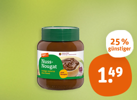 tegut... Nuss-Nougat oder Zartbitter-Creme