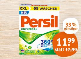 Persil Universal- oder Colorwaschmittel XXL