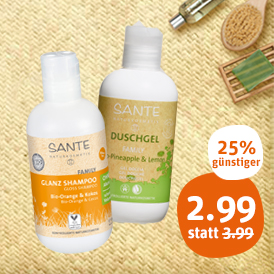 Sante Family Shampoo oder Duschgel