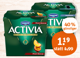 Danone Activia Fruchtjoghurt