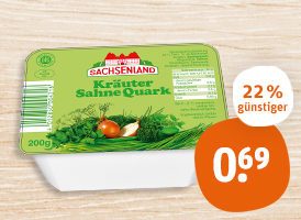 Sachsenland Kräuter Sahne Quark, Sour Cream oder Zaziki