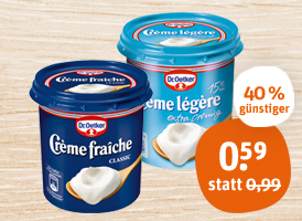 Dr. Oetker Crème fraîche