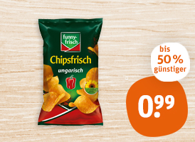 Chio Chips, funny-frisch Chipsfrisch oder Flippies