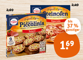 Original Wagner Steinofen-Pizza, Piccolinis, Flammkuchen oder Pizzies