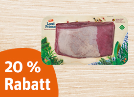 20 % Rabatt auf tegut... LandPrimus Rindersuppenfleisch