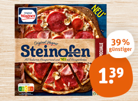 Original Wagner Steinofen-Pizza 