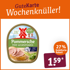 Rügenwalder Mühle Pommersche Gutsleberwurst