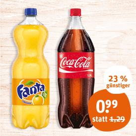 Coca-Cola, Fanta, Sprite oder Mezzo Mix