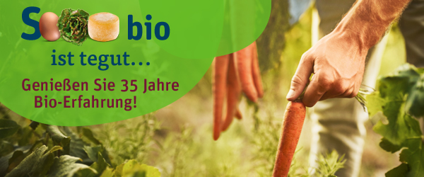 Sooo bio ist tegut... Genießen Sie 35 Jahre Bio-Erfahrung!