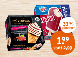 Nestlé Schöller oder Mövenpick Eis