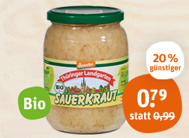 demeter Thüringer Landgarten Bio-Sauerkraut