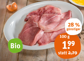 Bio Schweineschnitzel