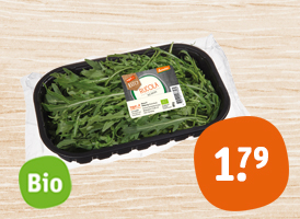 demeter oder Bioland Bio-Rucola