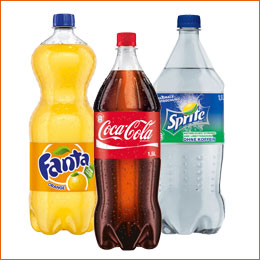 Cola, Fanta, Sprite oder Mezzo Mix