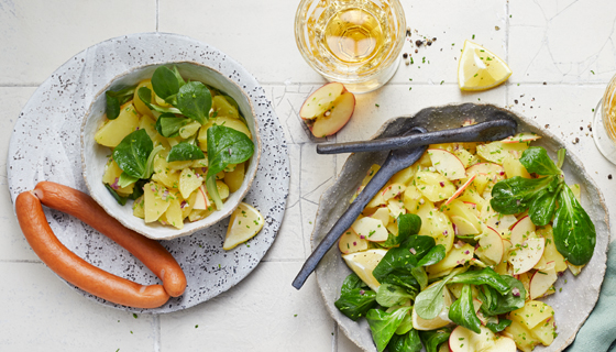 Kartoffelsalat mit Würstchen