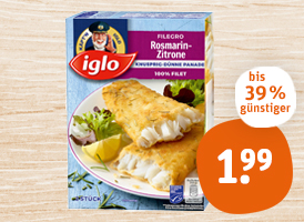 iglo Schlemmer-Filet oder Filegro