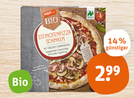 Naturland tegut... Bio-Steinofenpizza