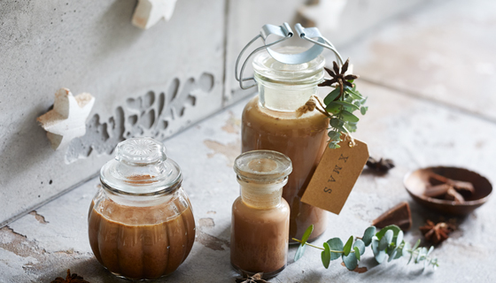 Weihnachts-Likör mit Whiskey