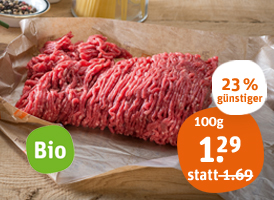 Bio-Rinderhackfleisch